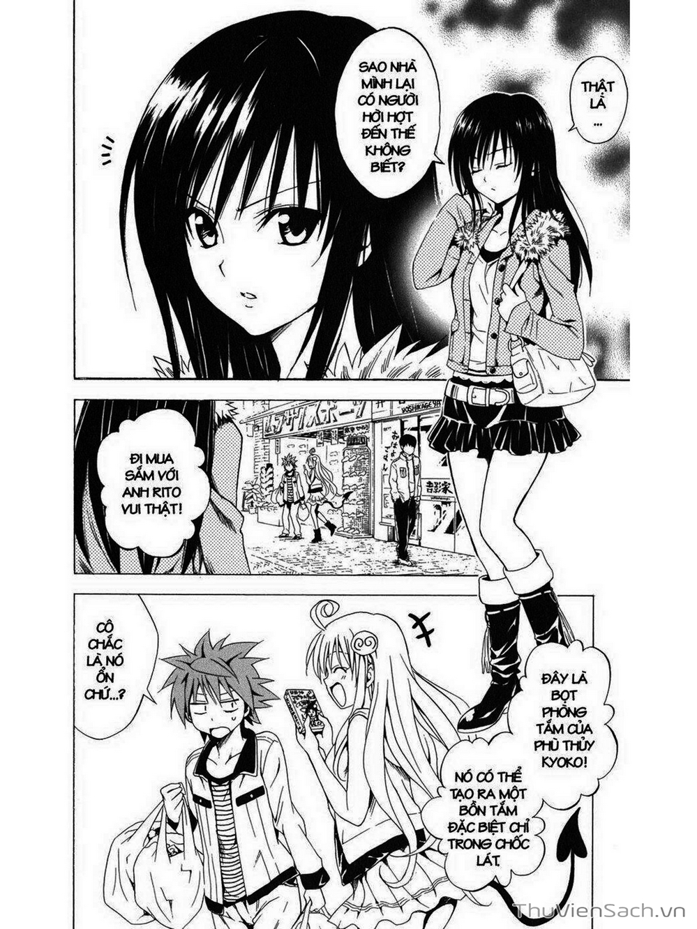 Truyện Tranh Bóng Tối Hoàng Kim - To Love Ru Darkness trang 8