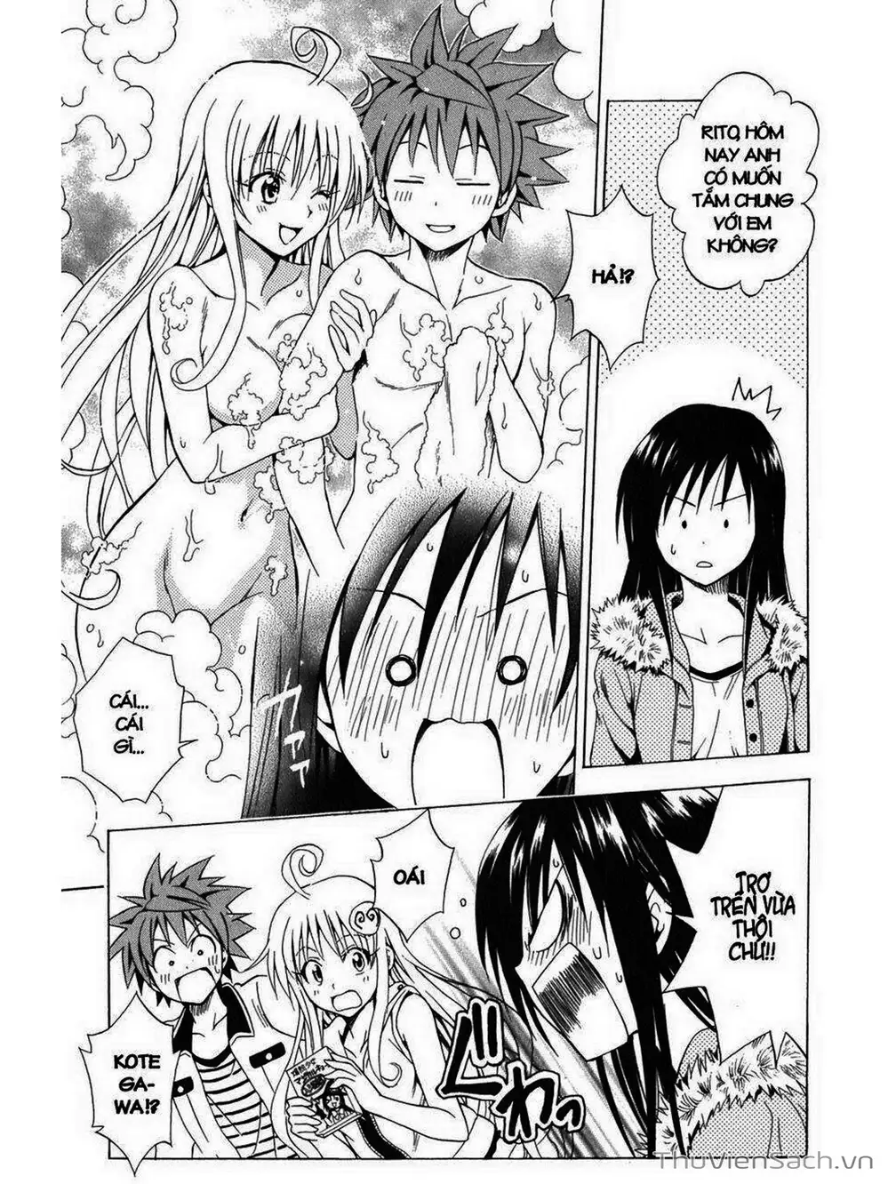 Truyện Tranh Bóng Tối Hoàng Kim - To Love Ru Darkness trang 8