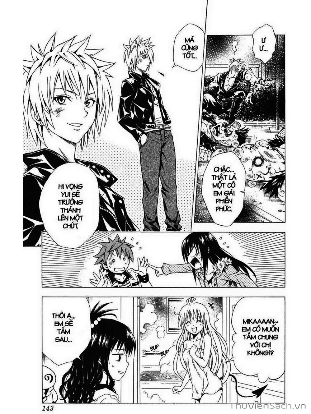 Truyện Tranh Bóng Tối Hoàng Kim - To Love Ru Darkness trang 8