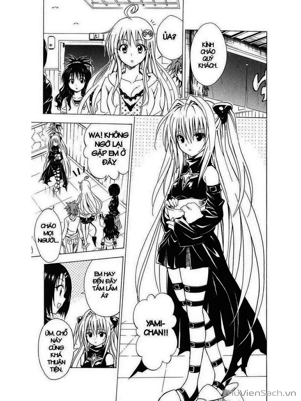 Truyện Tranh Bóng Tối Hoàng Kim - To Love Ru Darkness trang 8