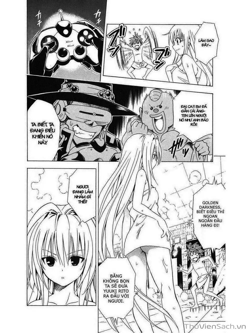 Truyện Tranh Bóng Tối Hoàng Kim - To Love Ru Darkness trang 8
