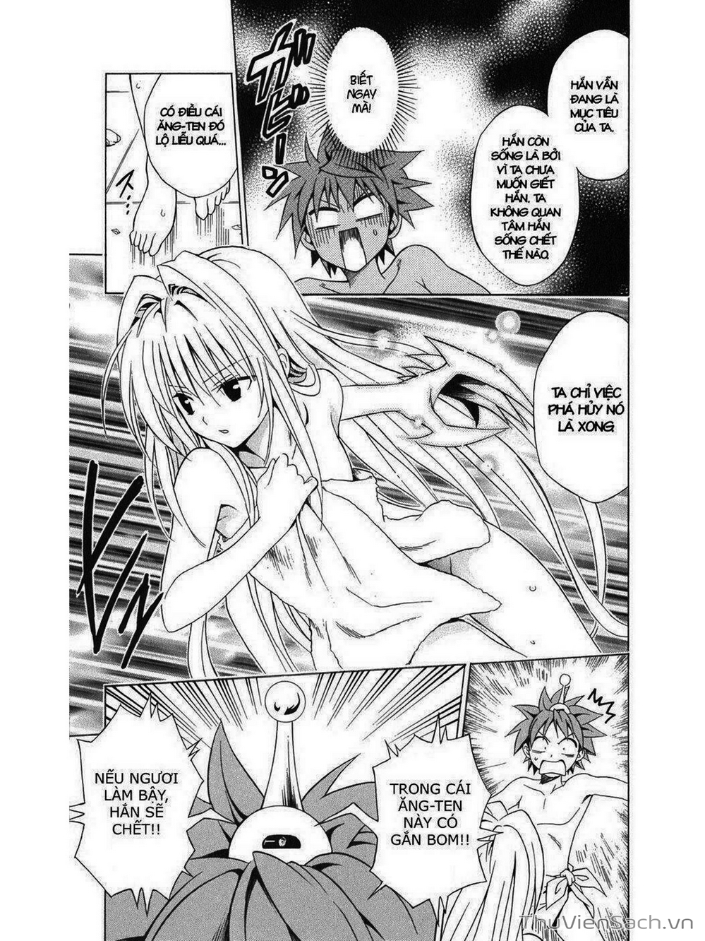 Truyện Tranh Bóng Tối Hoàng Kim - To Love Ru Darkness trang 8