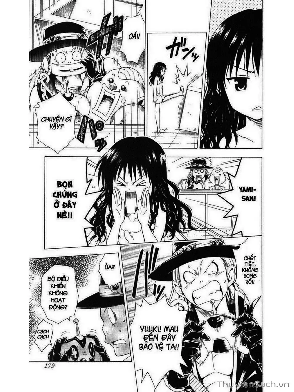 Truyện Tranh Bóng Tối Hoàng Kim - To Love Ru Darkness trang 8