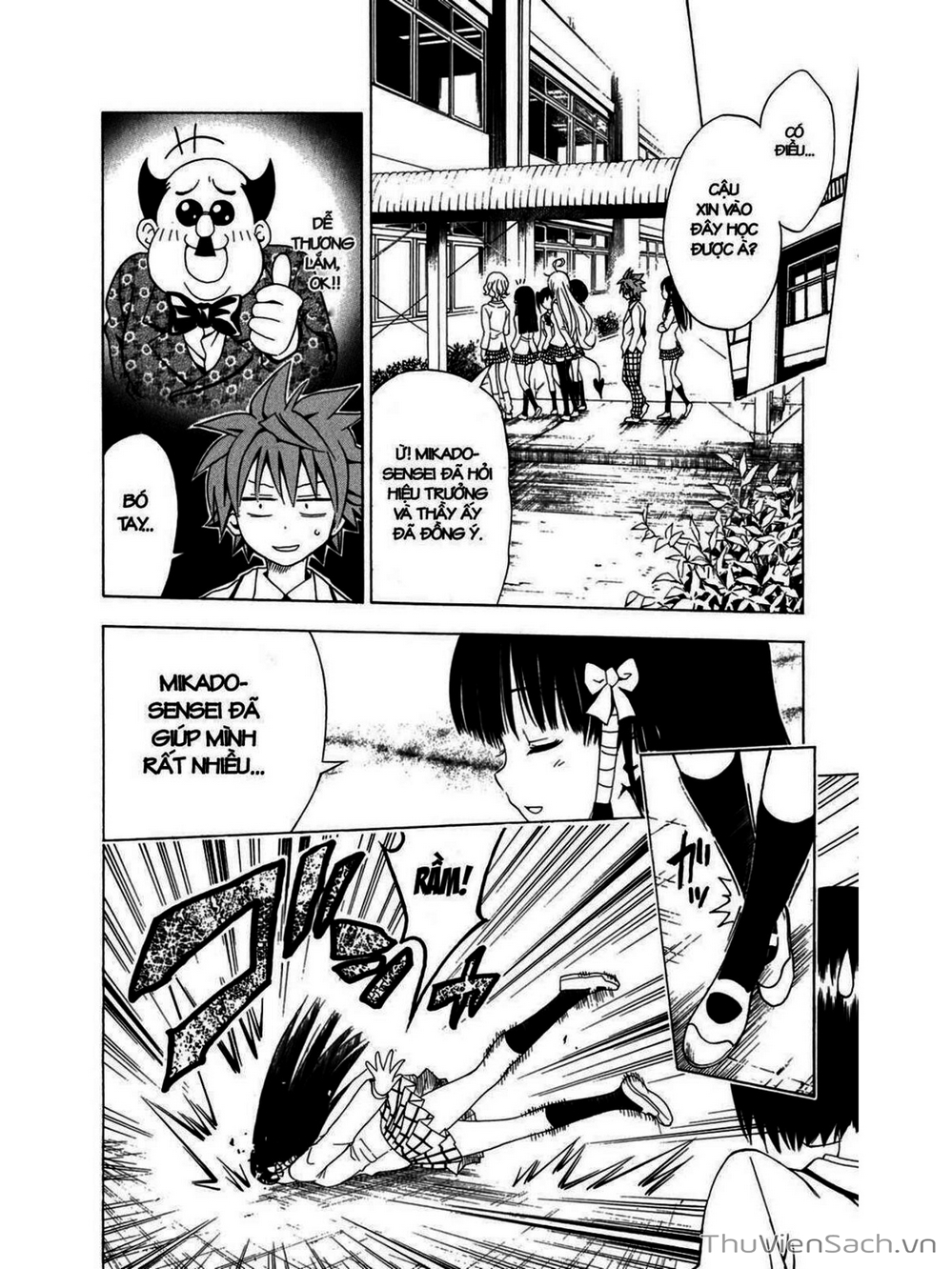 Truyện Tranh Bóng Tối Hoàng Kim - To Love Ru Darkness trang 8