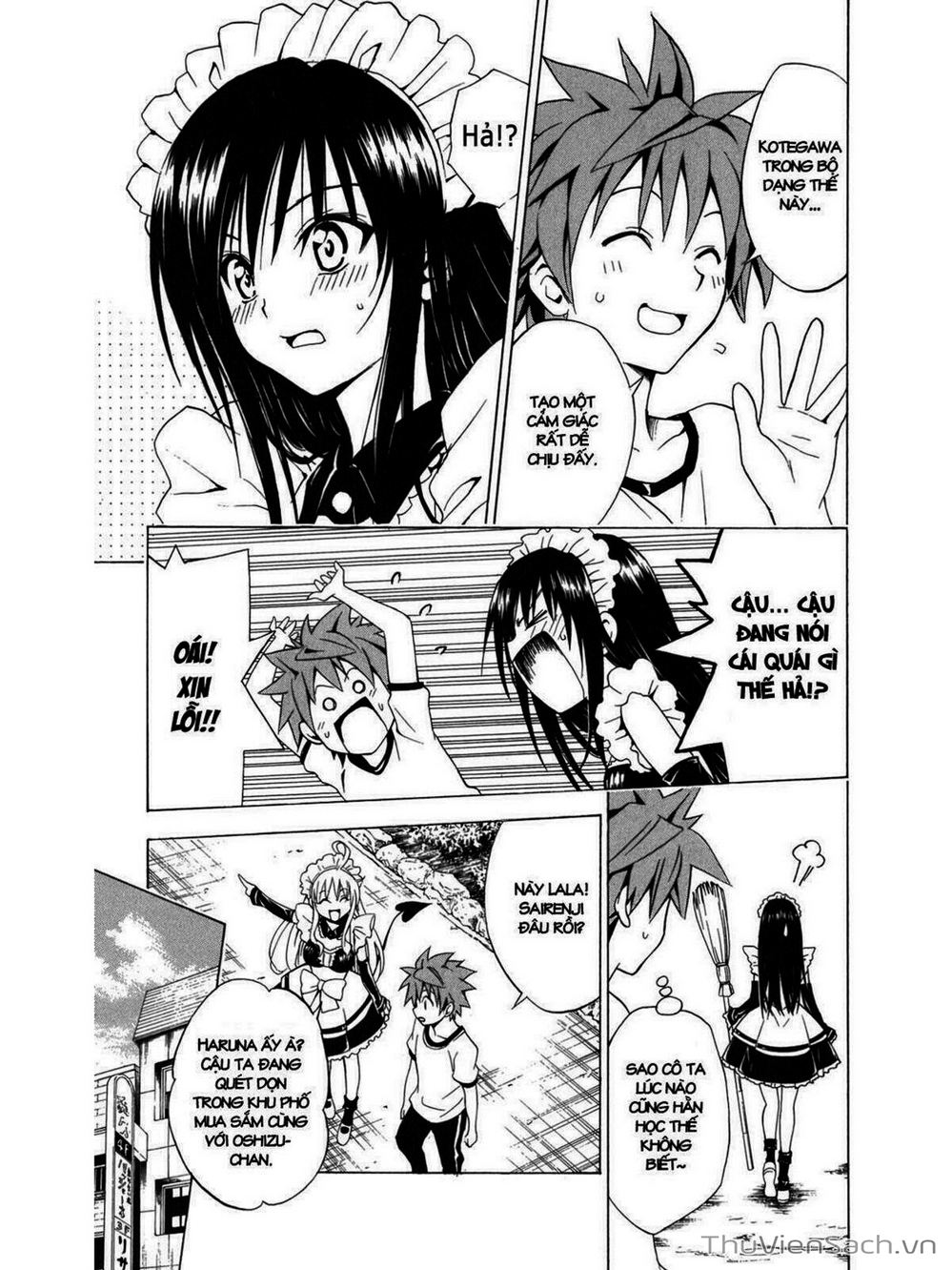 Truyện Tranh Bóng Tối Hoàng Kim - To Love Ru Darkness trang 8