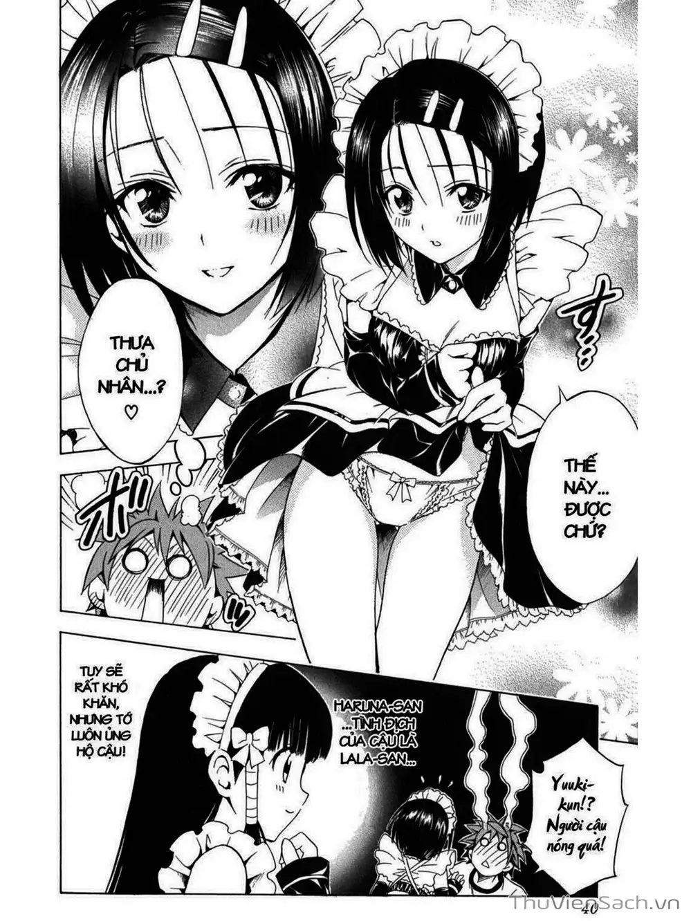 Truyện Tranh Bóng Tối Hoàng Kim - To Love Ru Darkness trang 8