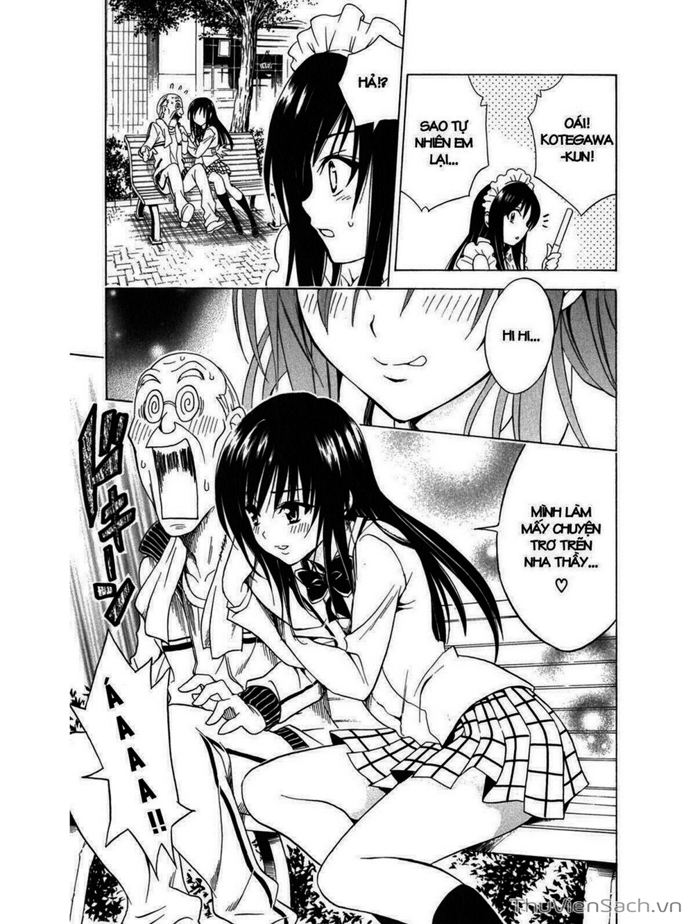 Truyện Tranh Bóng Tối Hoàng Kim - To Love Ru Darkness trang 8