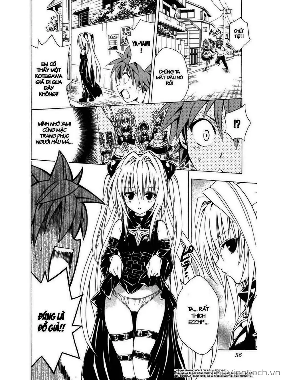 Truyện Tranh Bóng Tối Hoàng Kim - To Love Ru Darkness trang 8