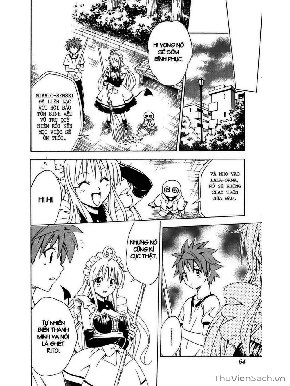 Truyện Tranh Bóng Tối Hoàng Kim - To Love Ru Darkness trang 8