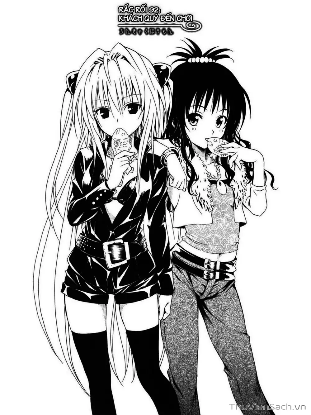 Truyện Tranh Bóng Tối Hoàng Kim - To Love Ru Darkness trang 8