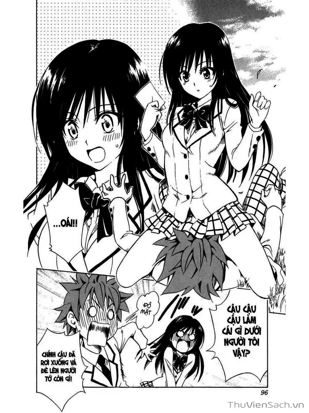 Truyện Tranh Bóng Tối Hoàng Kim - To Love Ru Darkness trang 8