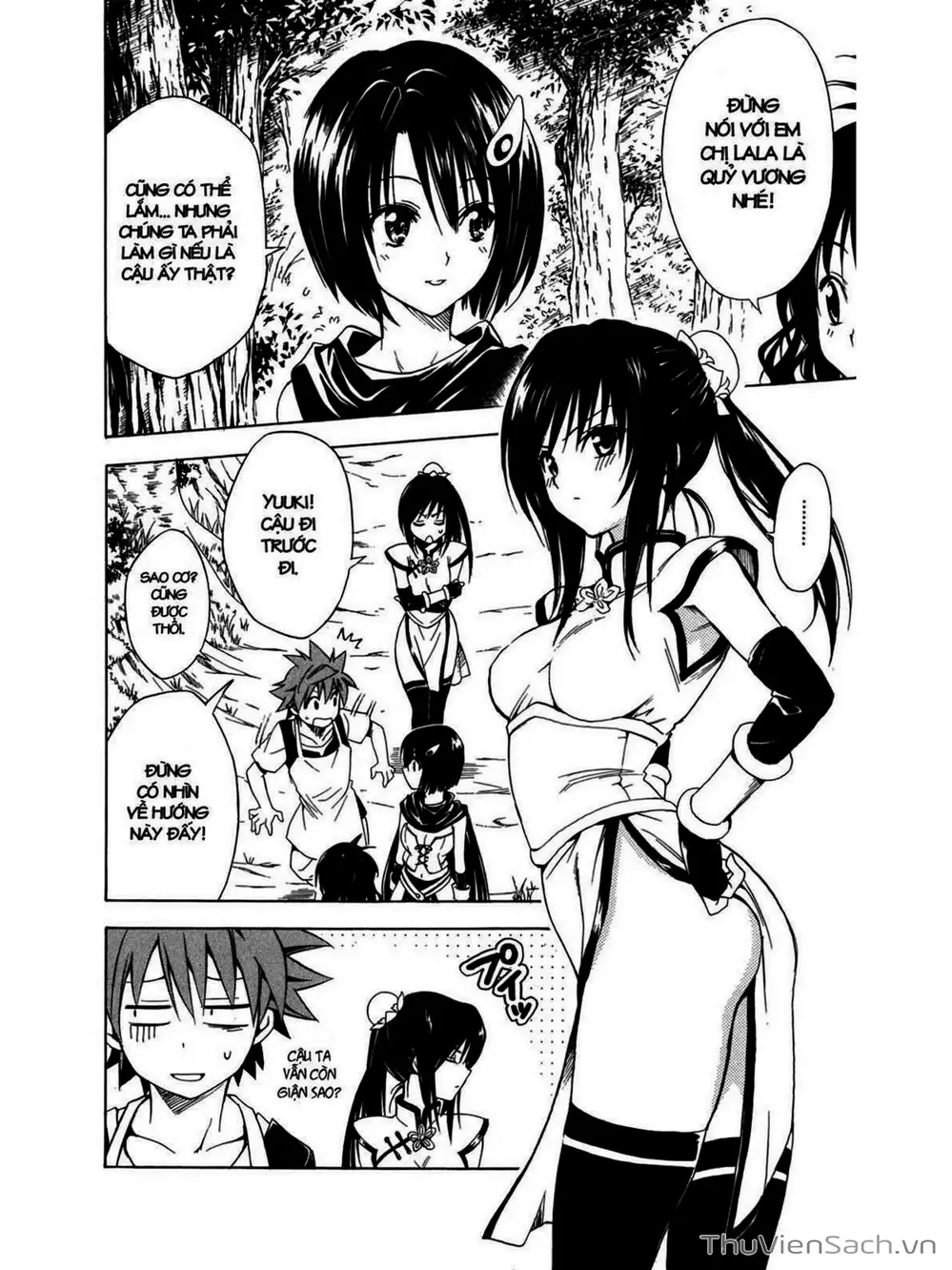 Truyện Tranh Bóng Tối Hoàng Kim - To Love Ru Darkness trang 8