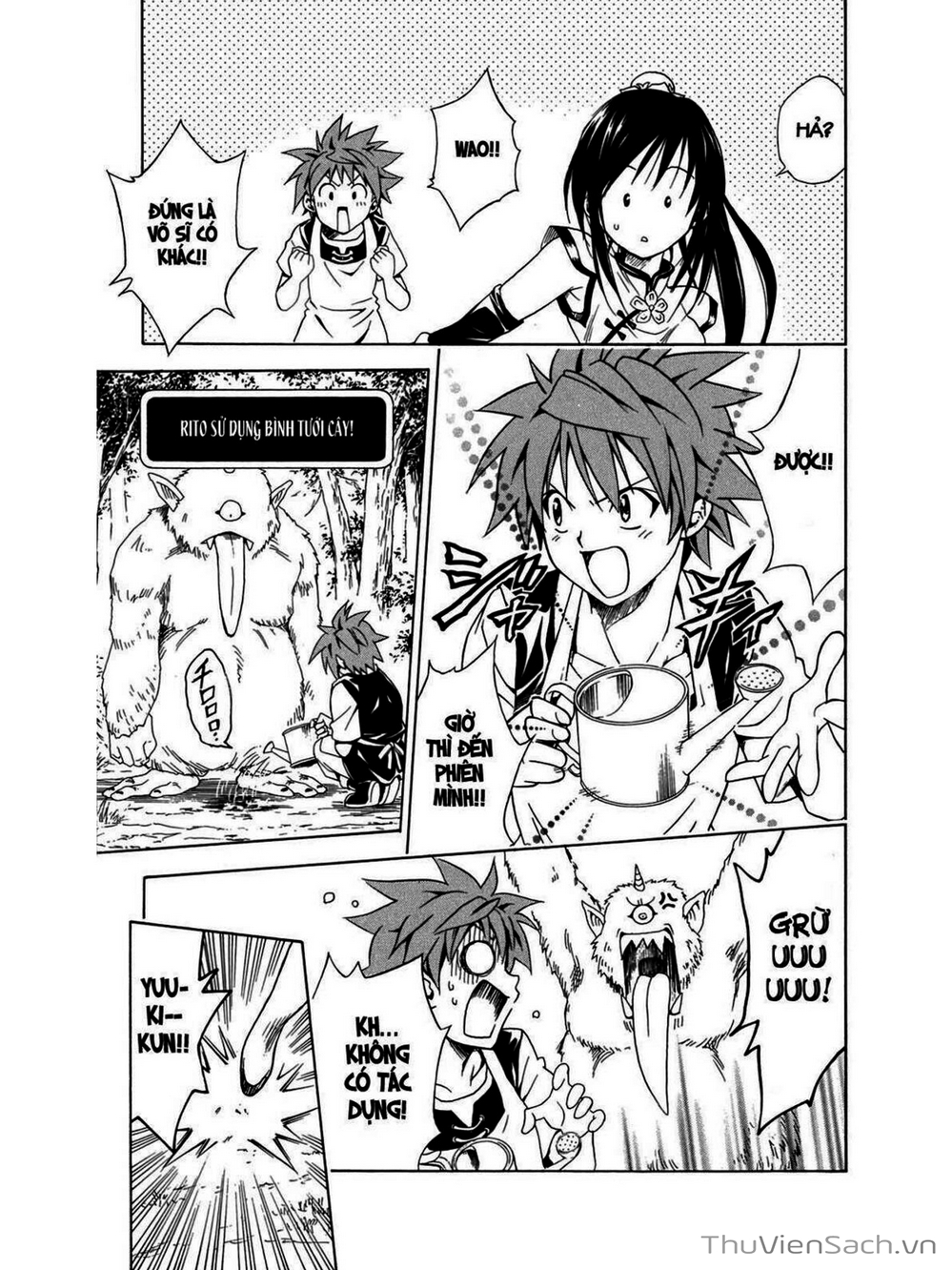 Truyện Tranh Bóng Tối Hoàng Kim - To Love Ru Darkness trang 8