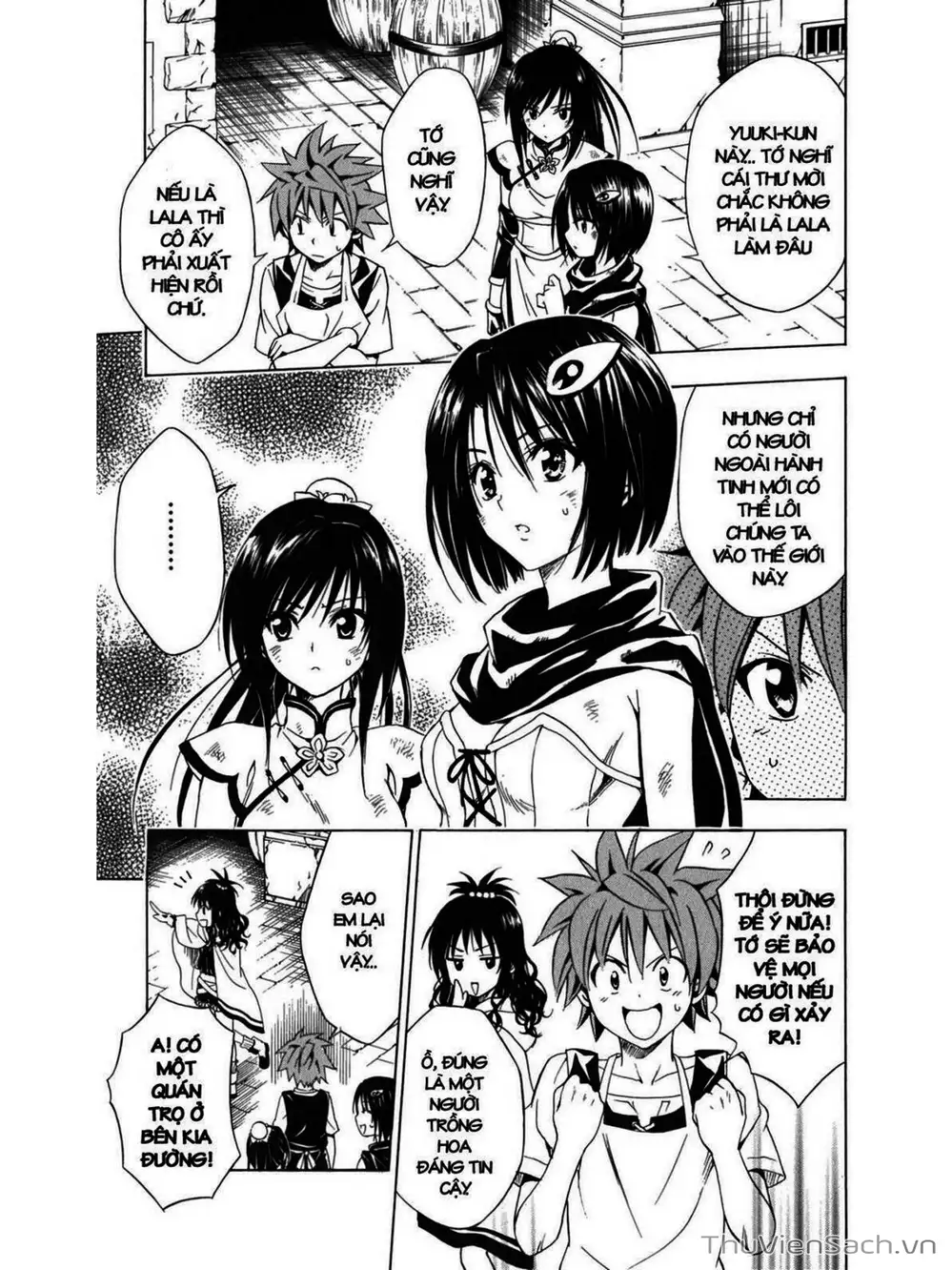 Truyện Tranh Bóng Tối Hoàng Kim - To Love Ru Darkness trang 8