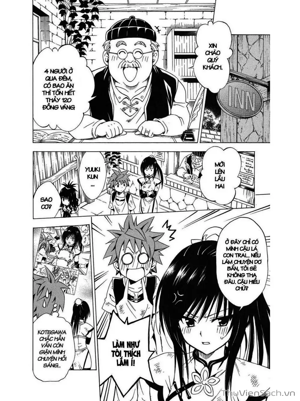 Truyện Tranh Bóng Tối Hoàng Kim - To Love Ru Darkness trang 8