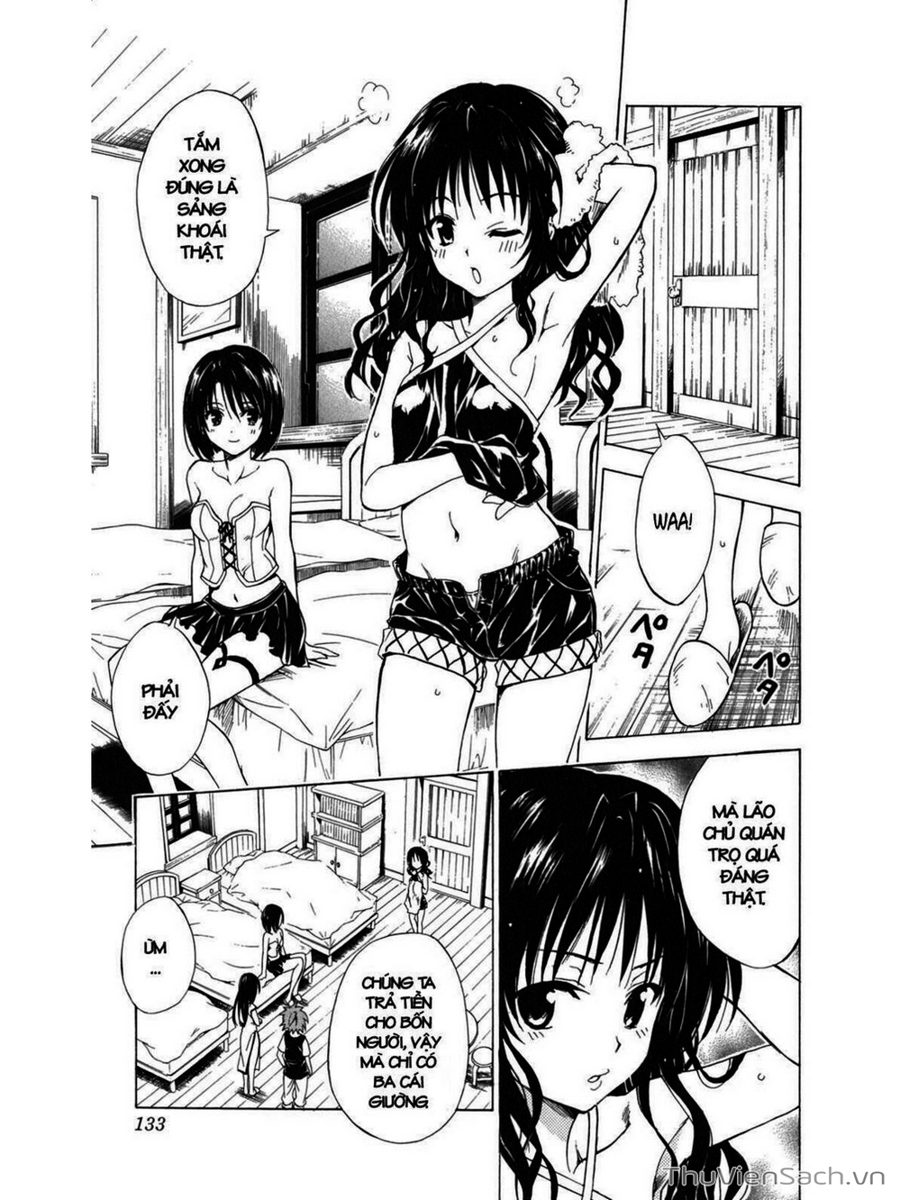 Truyện Tranh Bóng Tối Hoàng Kim - To Love Ru Darkness trang 8