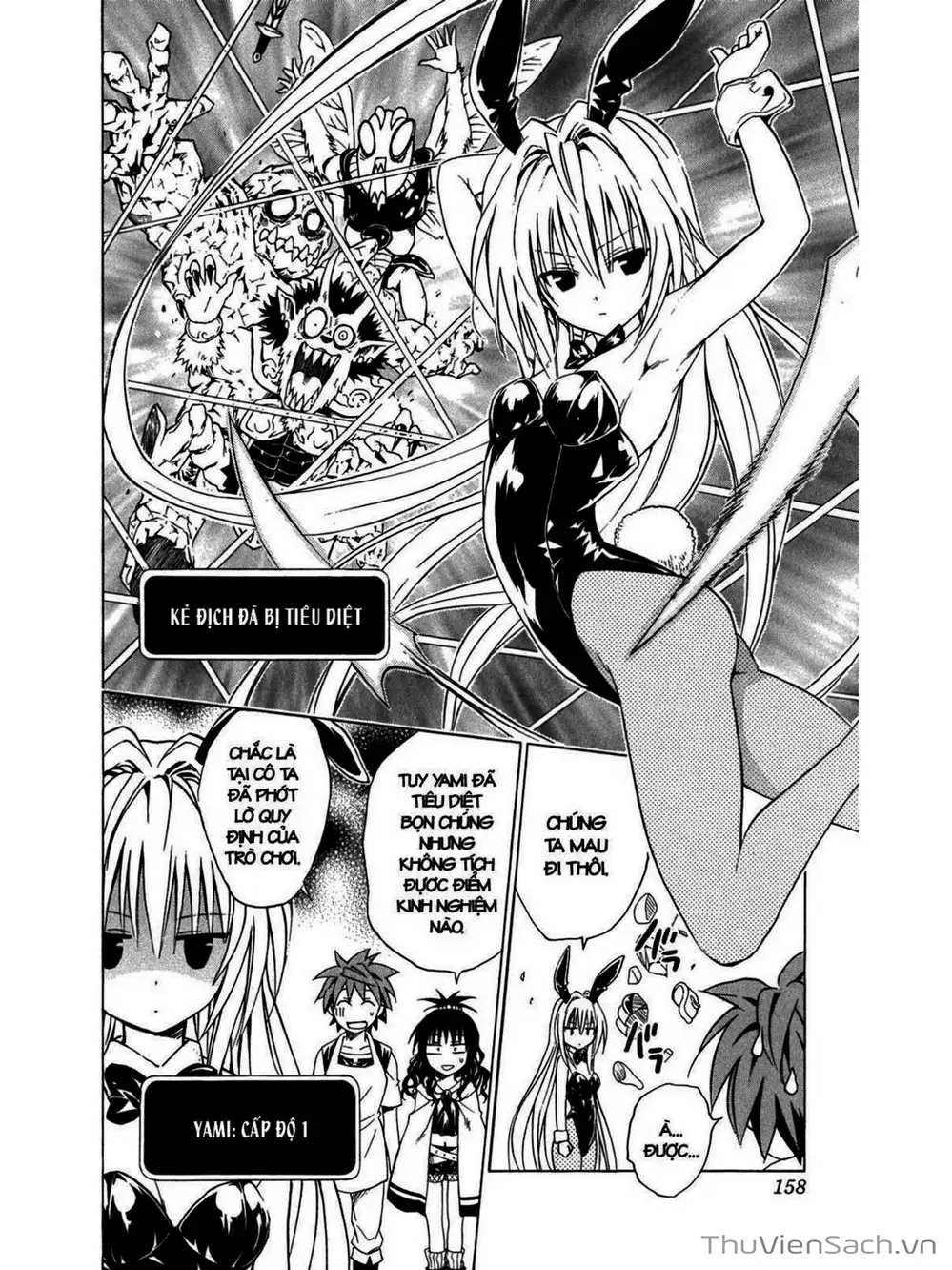 Truyện Tranh Bóng Tối Hoàng Kim - To Love Ru Darkness trang 8