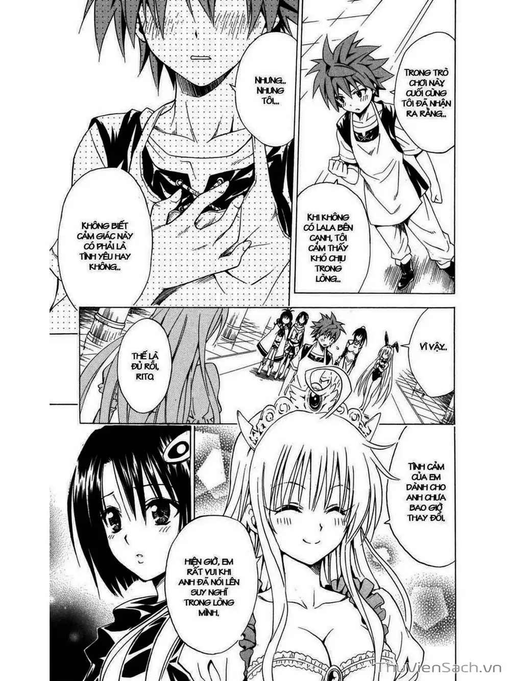Truyện Tranh Bóng Tối Hoàng Kim - To Love Ru Darkness trang 8