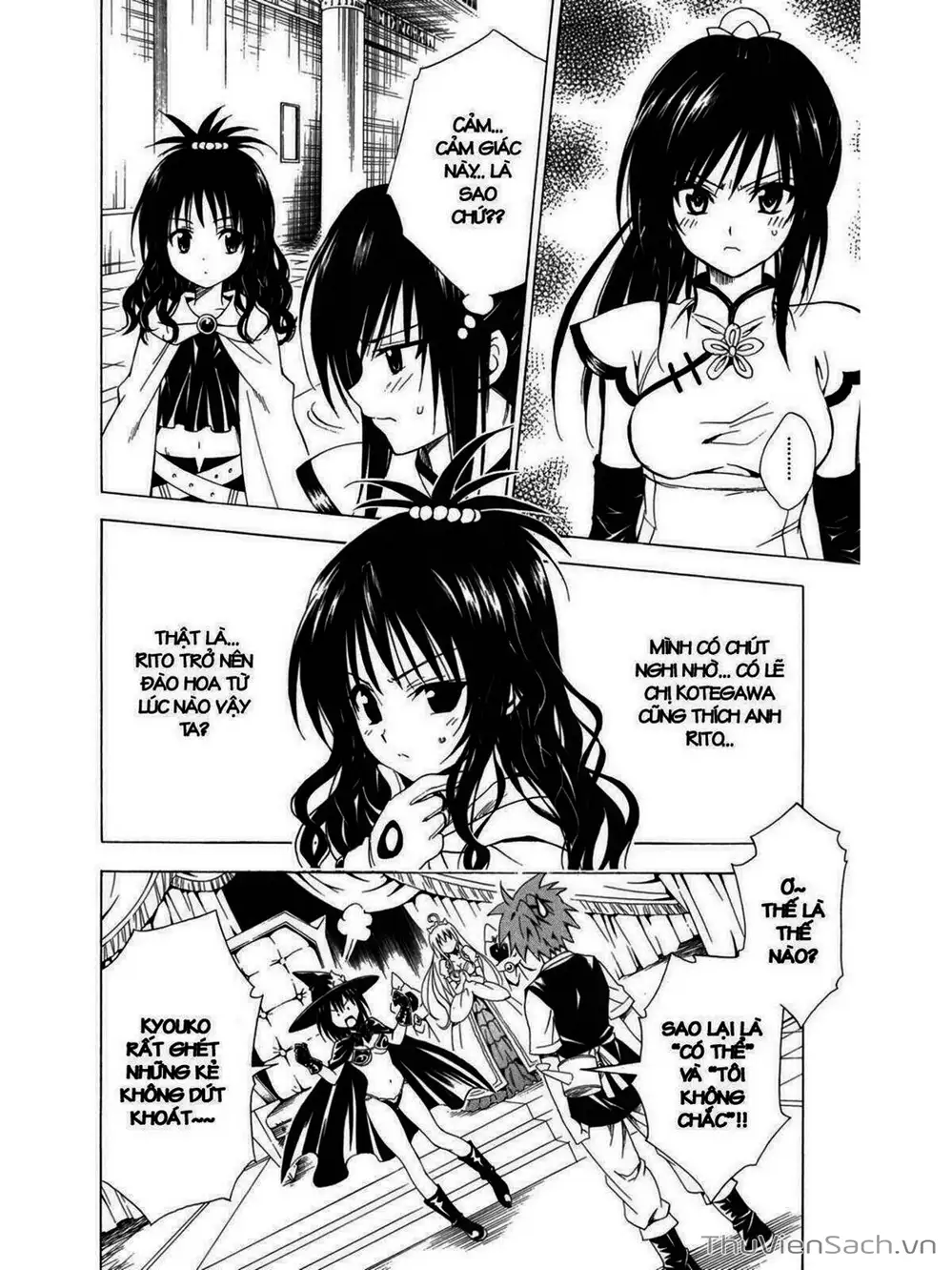 Truyện Tranh Bóng Tối Hoàng Kim - To Love Ru Darkness trang 8