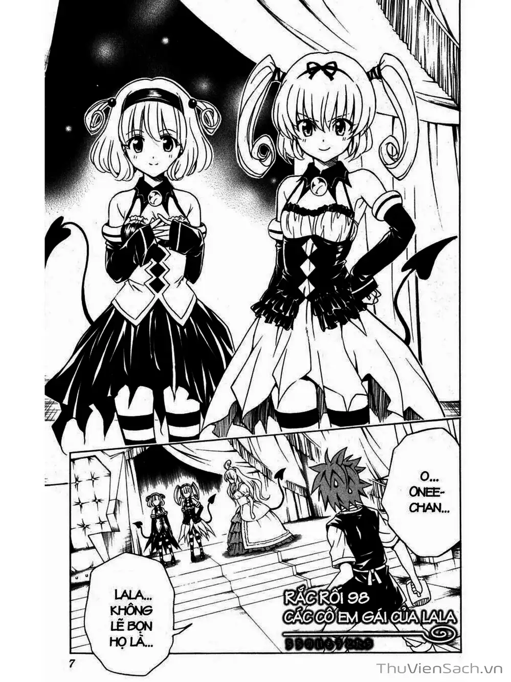 Truyện Tranh Bóng Tối Hoàng Kim - To Love Ru Darkness trang 8