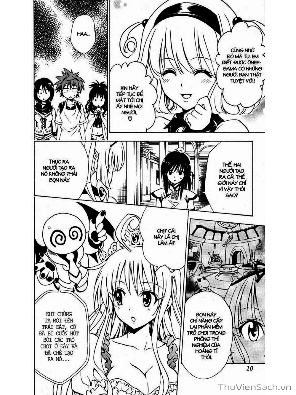 Truyện Tranh Bóng Tối Hoàng Kim - To Love Ru Darkness trang 8