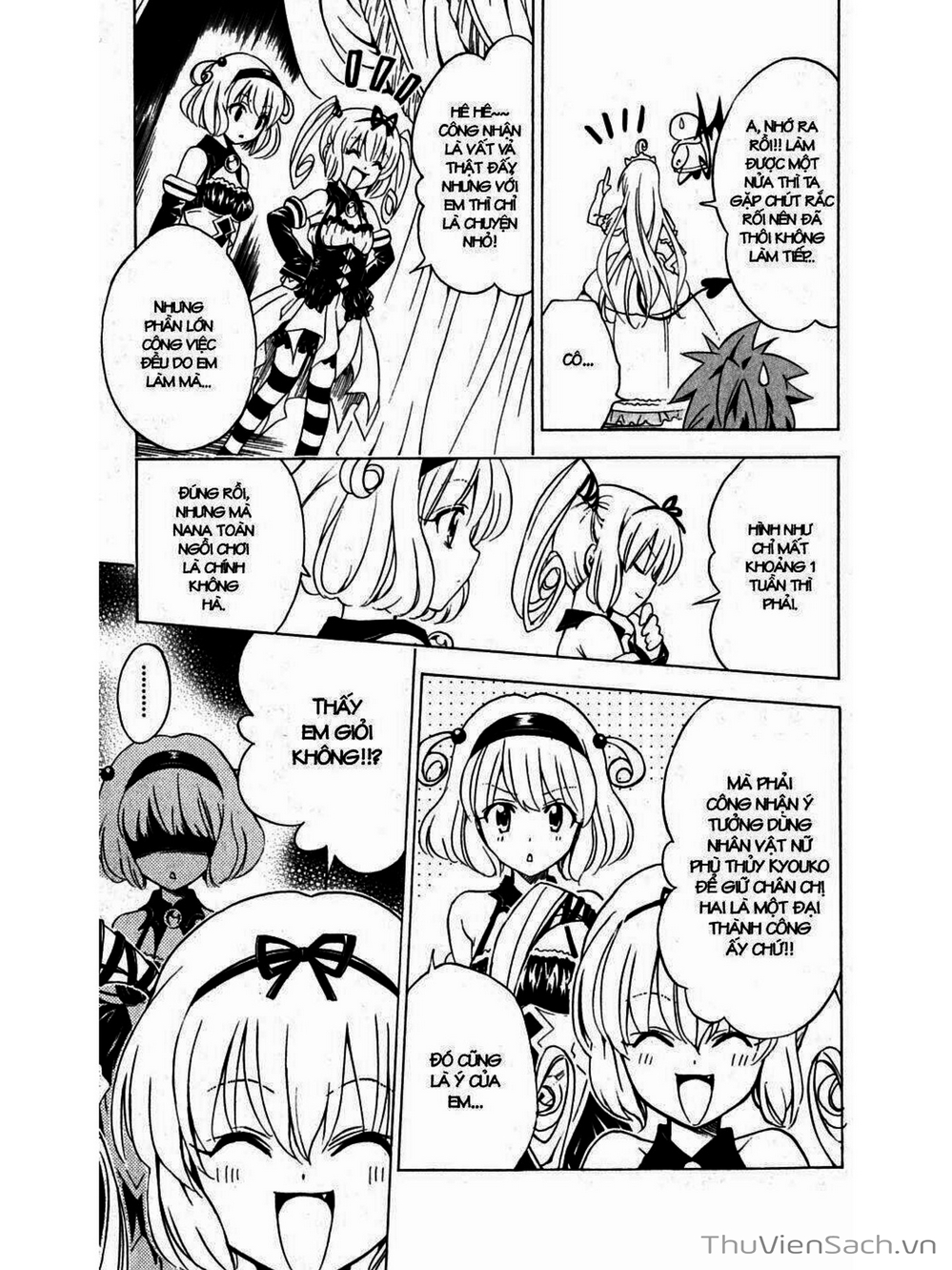 Truyện Tranh Bóng Tối Hoàng Kim - To Love Ru Darkness trang 8