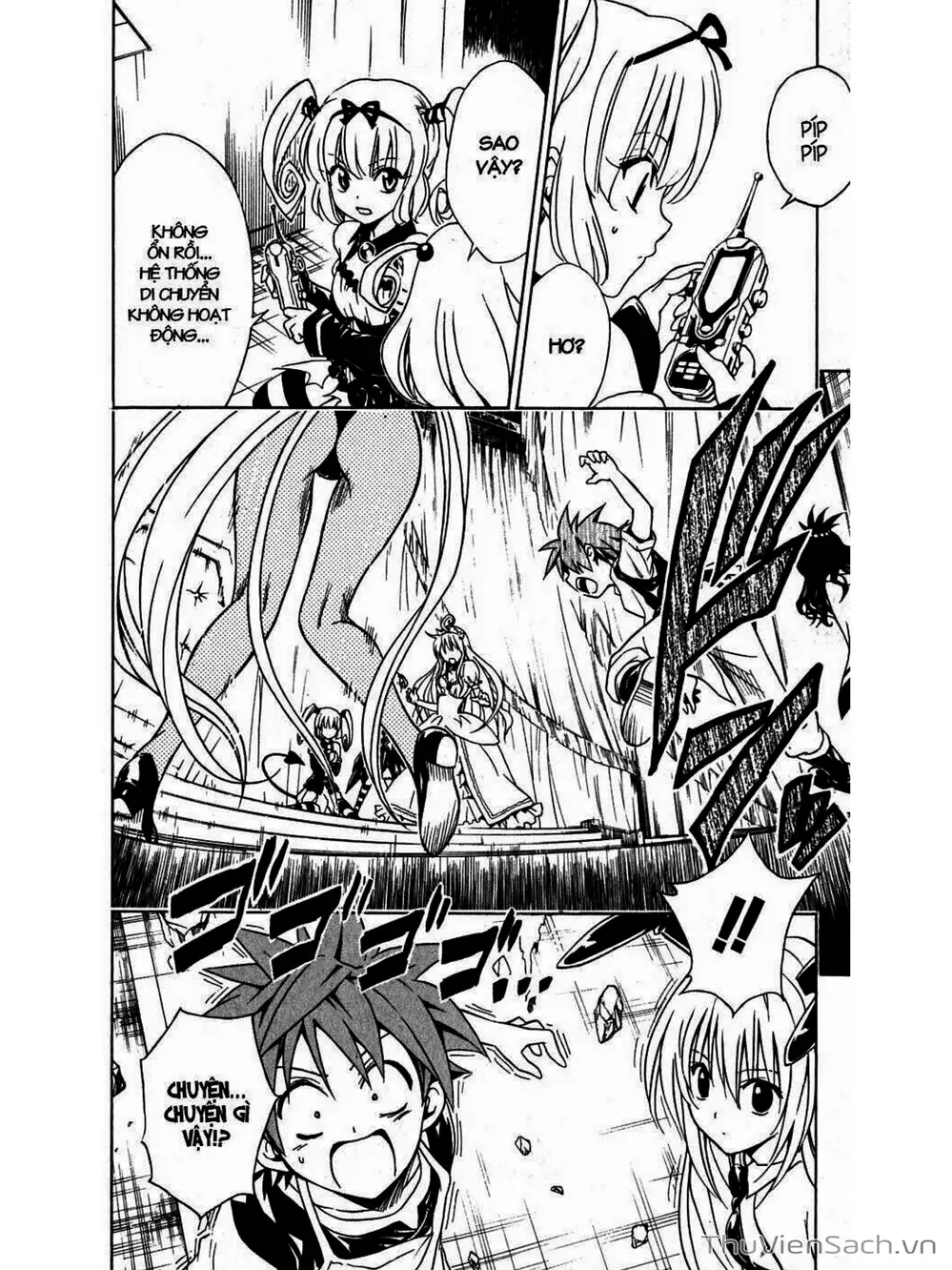 Truyện Tranh Bóng Tối Hoàng Kim - To Love Ru Darkness trang 8