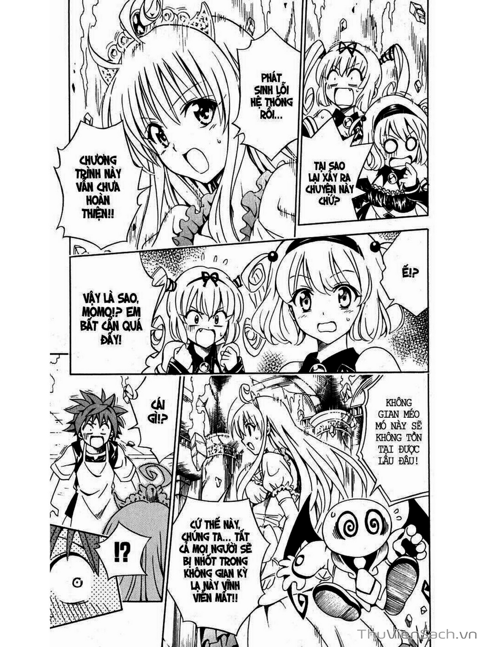 Truyện Tranh Bóng Tối Hoàng Kim - To Love Ru Darkness trang 8