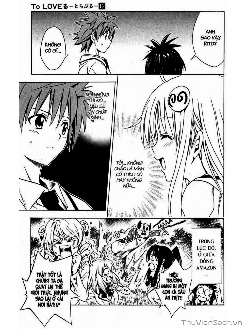 Truyện Tranh Bóng Tối Hoàng Kim - To Love Ru Darkness trang 8