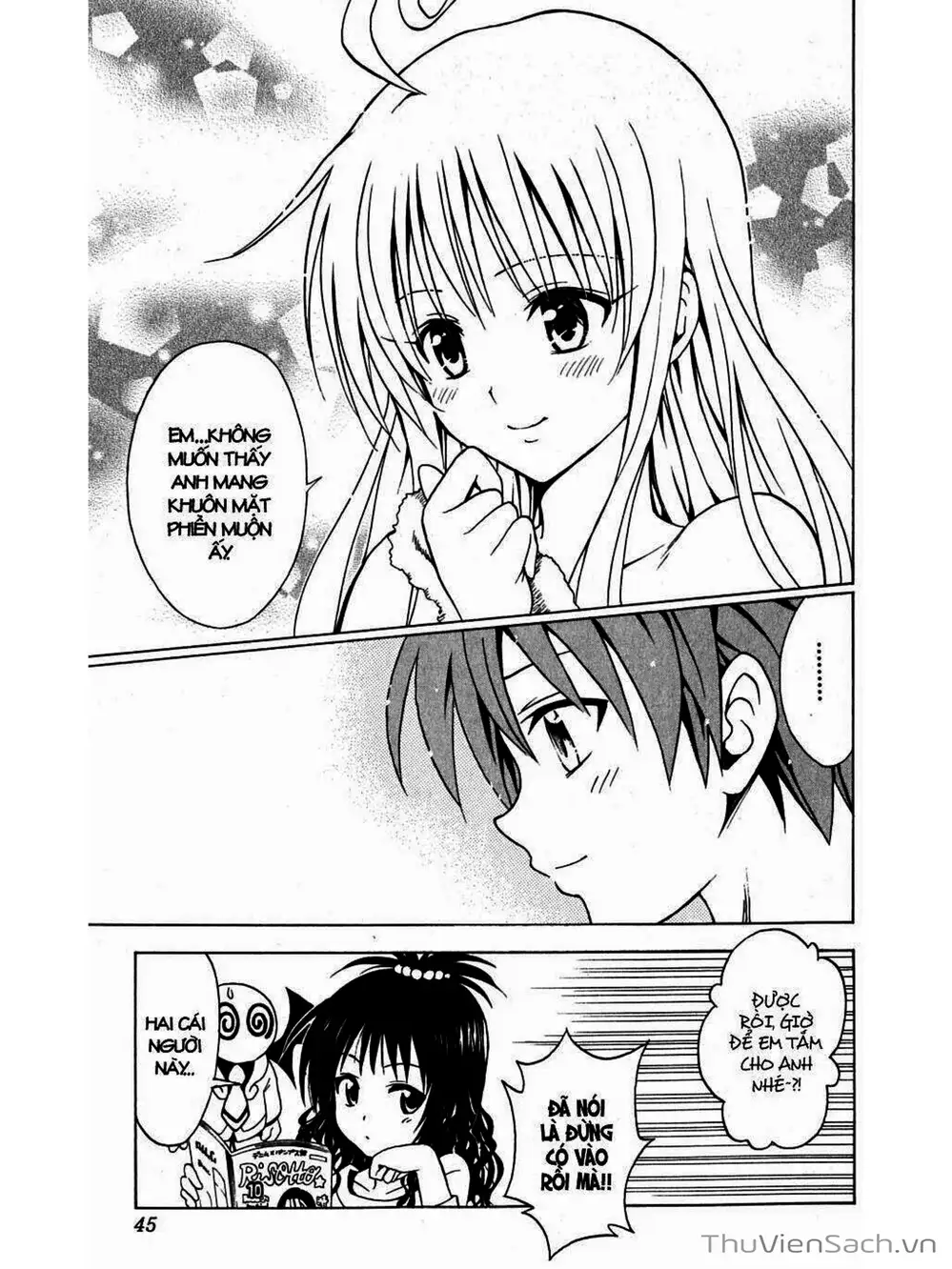 Truyện Tranh Bóng Tối Hoàng Kim - To Love Ru Darkness trang 8