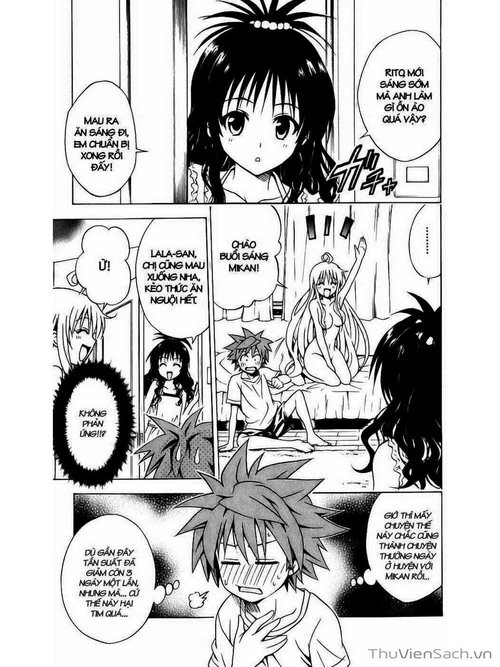 Truyện Tranh Bóng Tối Hoàng Kim - To Love Ru Darkness trang 8