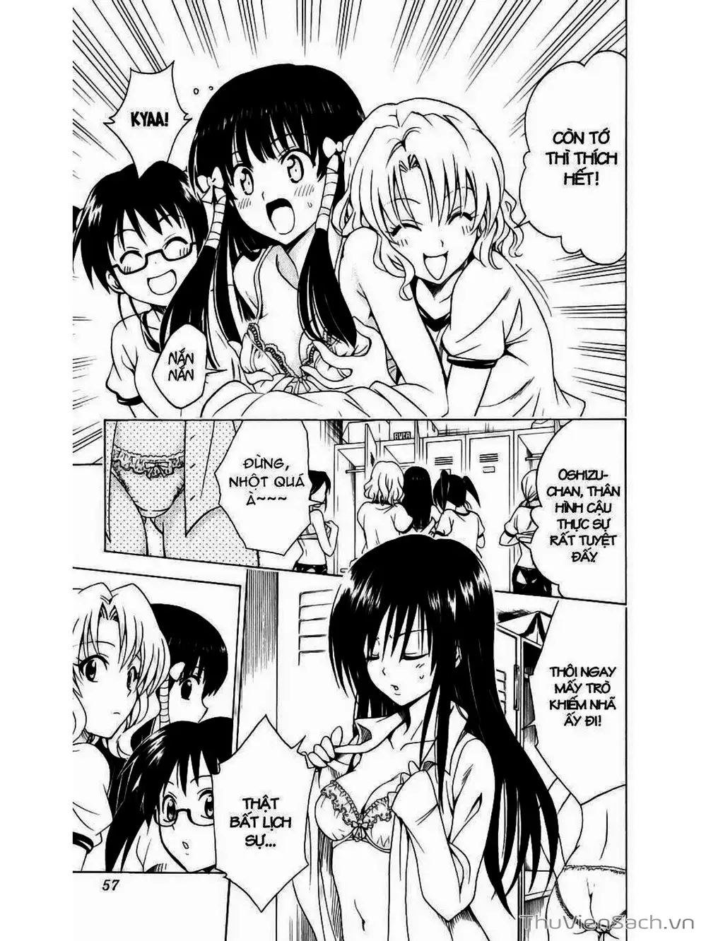 Truyện Tranh Bóng Tối Hoàng Kim - To Love Ru Darkness trang 8