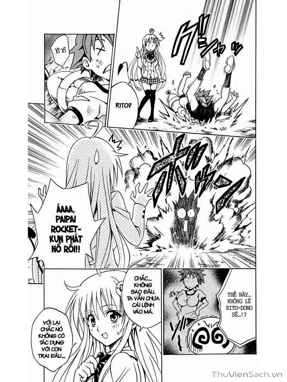 Truyện Tranh Bóng Tối Hoàng Kim - To Love Ru Darkness trang 8