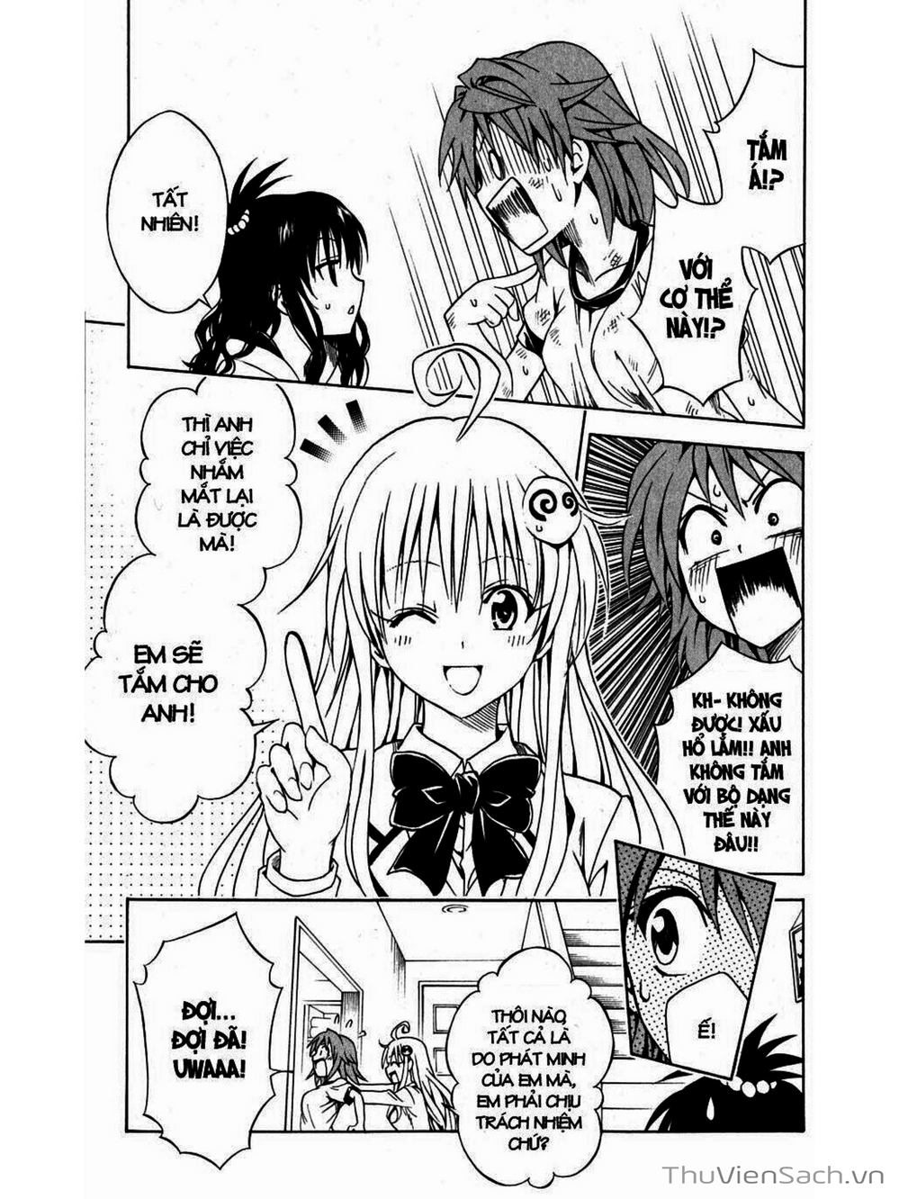 Truyện Tranh Bóng Tối Hoàng Kim - To Love Ru Darkness trang 8