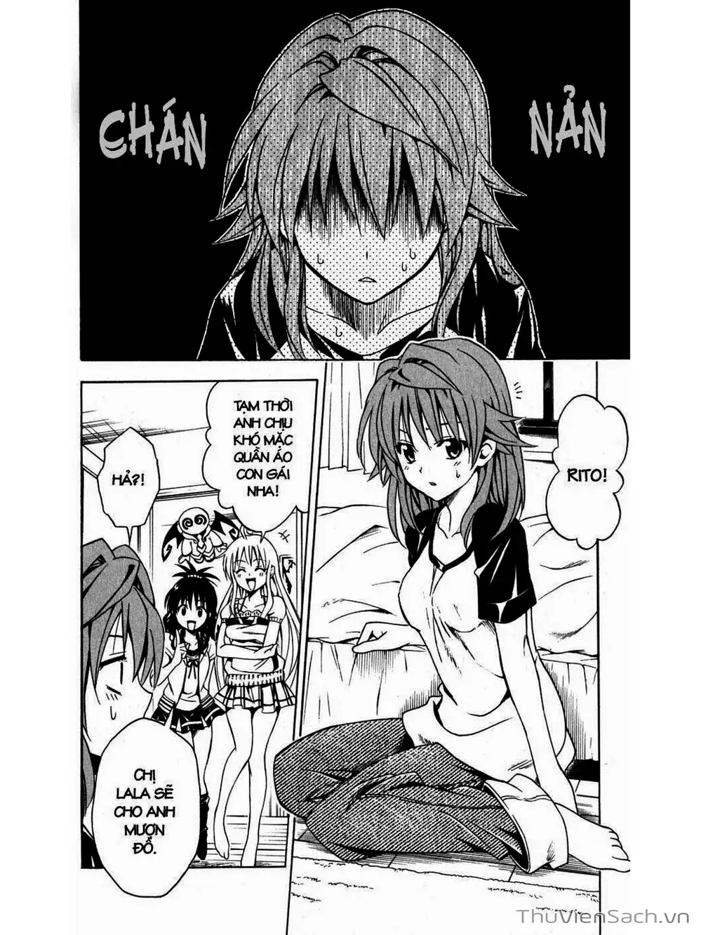 Truyện Tranh Bóng Tối Hoàng Kim - To Love Ru Darkness trang 8