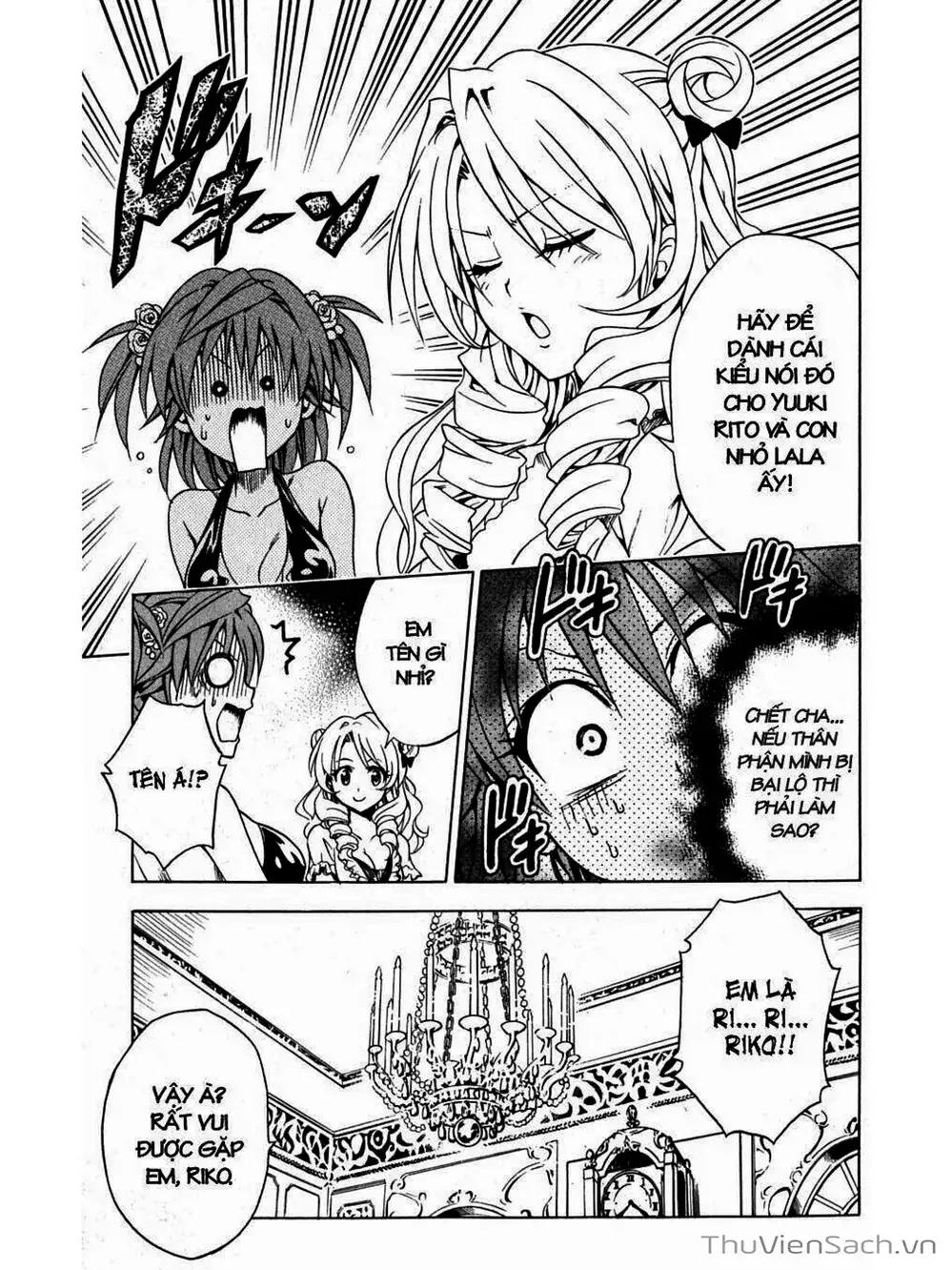 Truyện Tranh Bóng Tối Hoàng Kim - To Love Ru Darkness trang 8