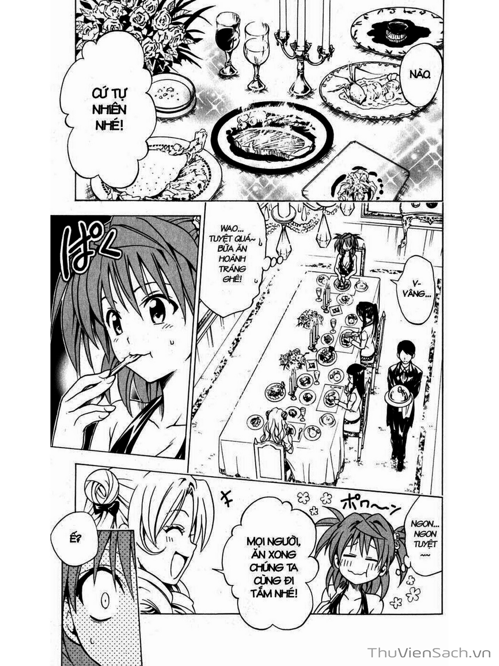 Truyện Tranh Bóng Tối Hoàng Kim - To Love Ru Darkness trang 8