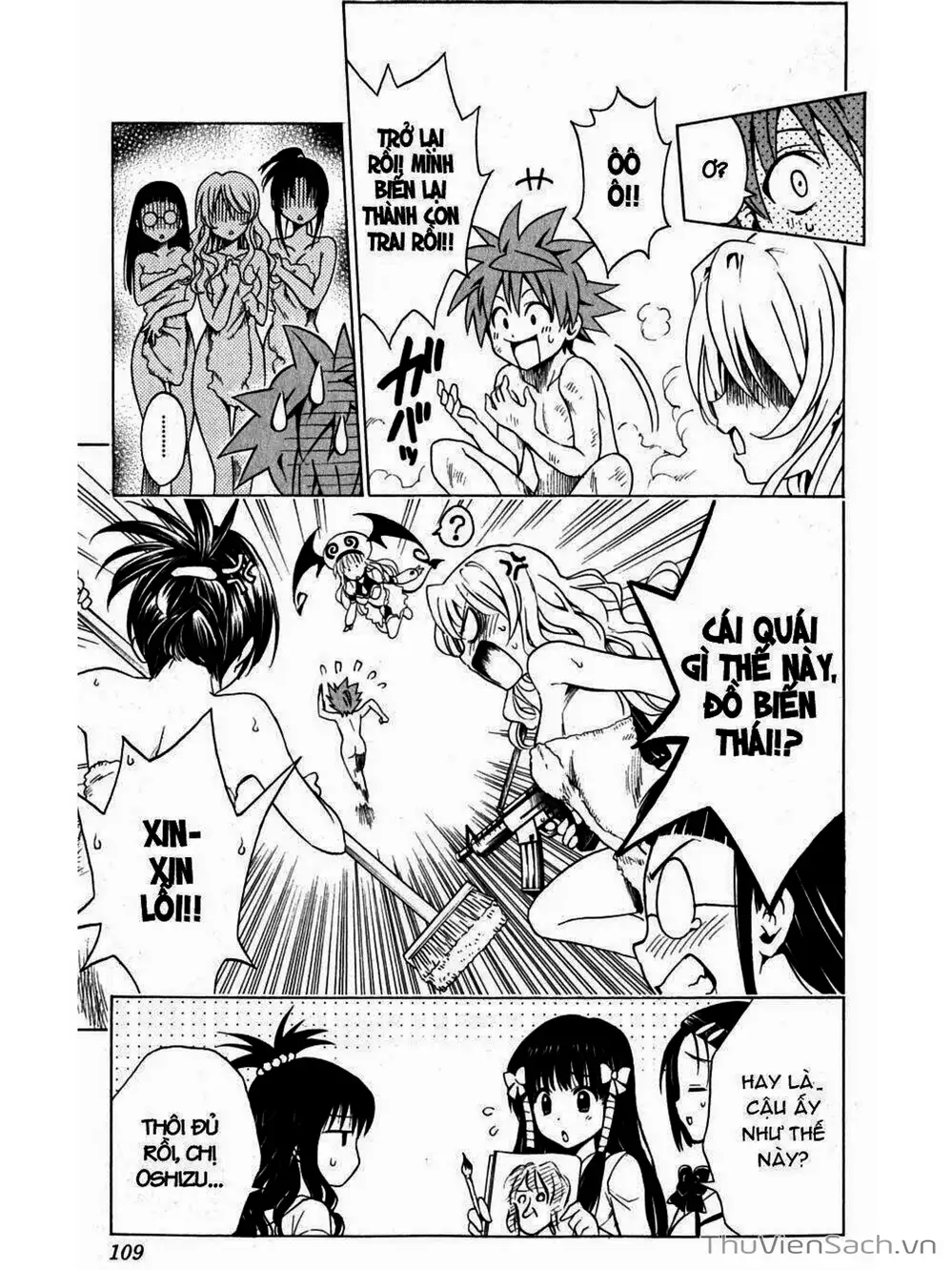 Truyện Tranh Bóng Tối Hoàng Kim - To Love Ru Darkness trang 8