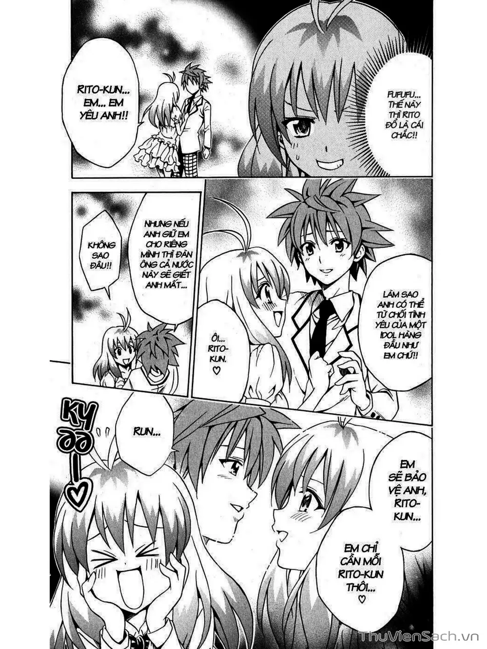 Truyện Tranh Bóng Tối Hoàng Kim - To Love Ru Darkness trang 8