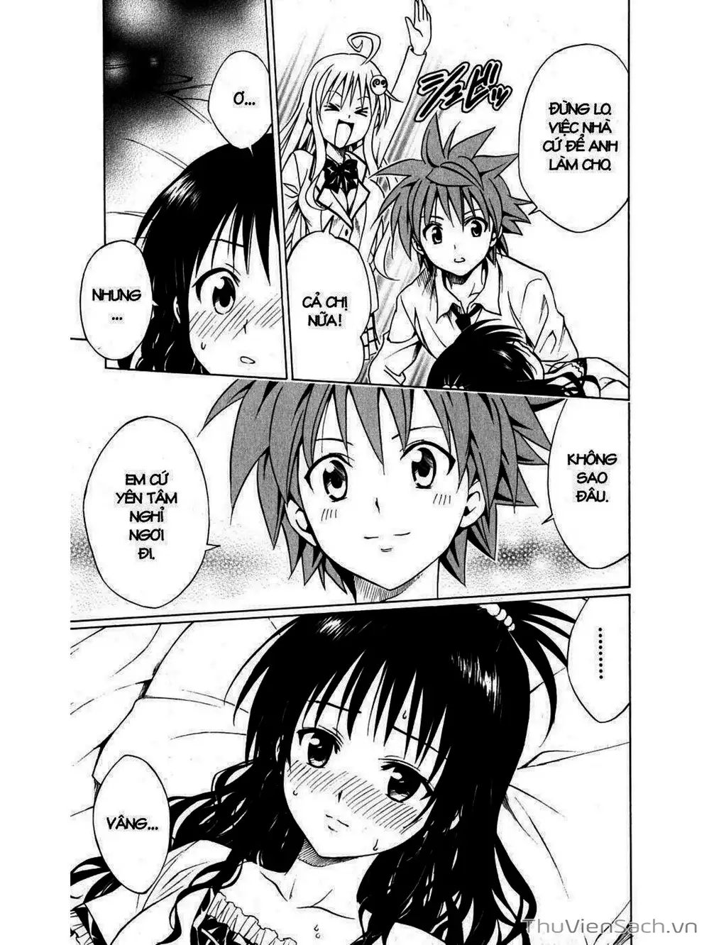 Truyện Tranh Bóng Tối Hoàng Kim - To Love Ru Darkness trang 8