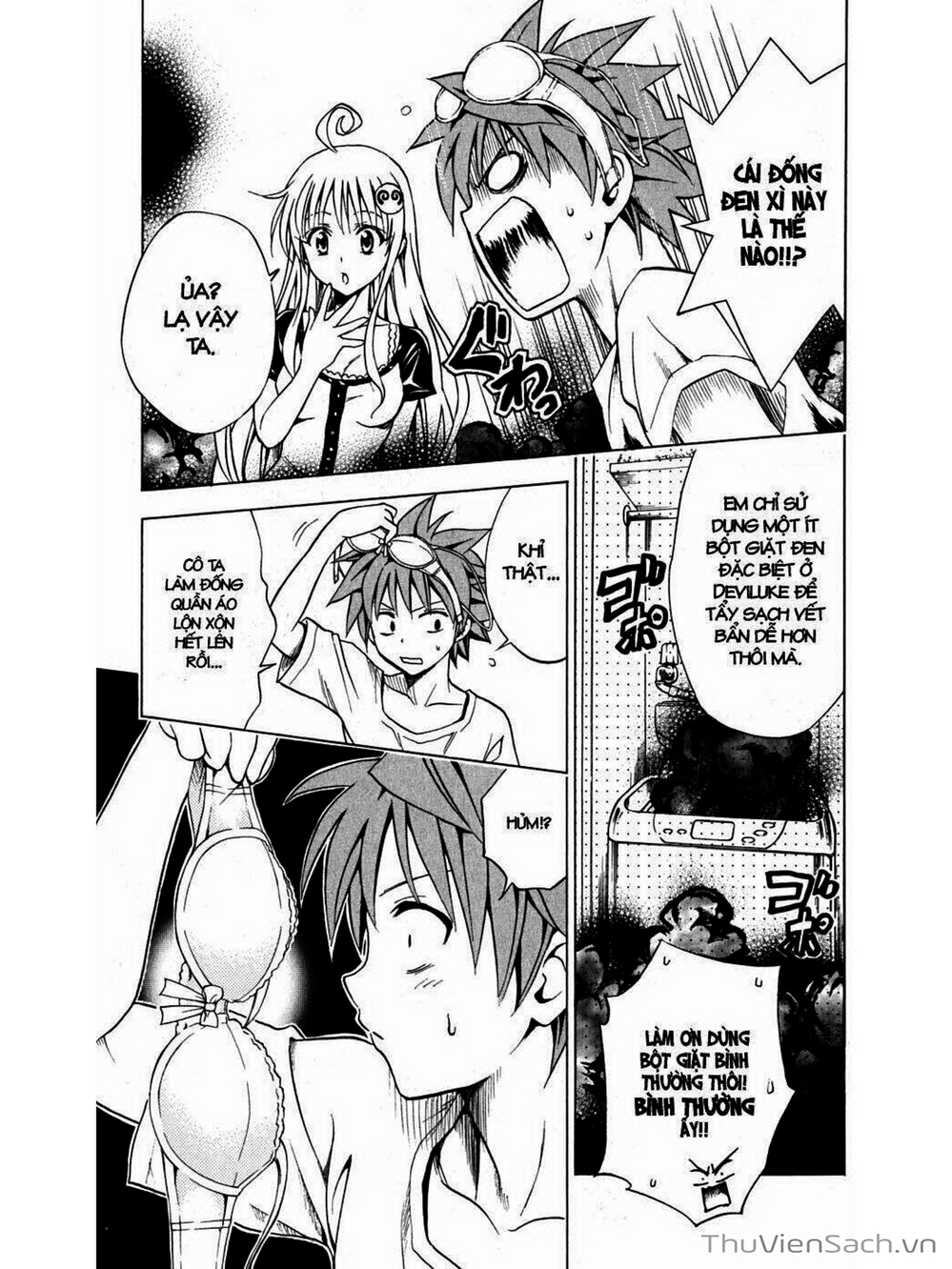 Truyện Tranh Bóng Tối Hoàng Kim - To Love Ru Darkness trang 8