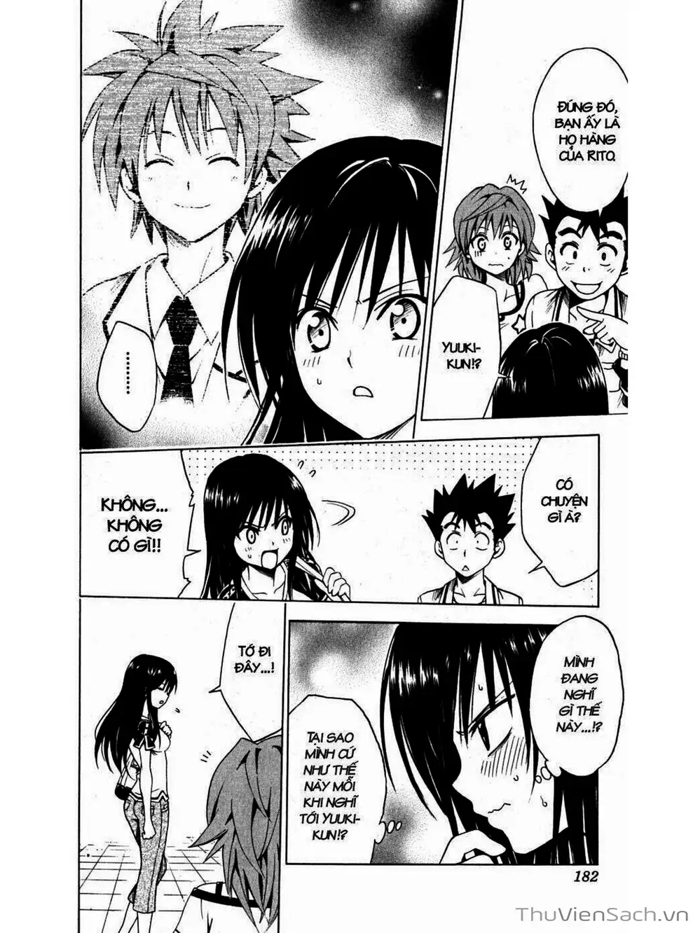 Truyện Tranh Bóng Tối Hoàng Kim - To Love Ru Darkness trang 8