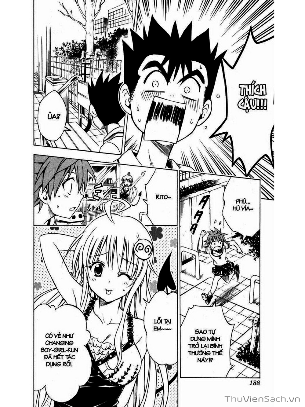 Truyện Tranh Bóng Tối Hoàng Kim - To Love Ru Darkness trang 8