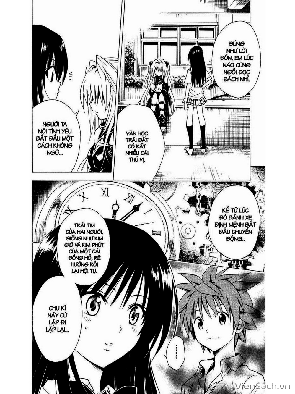 Truyện Tranh Bóng Tối Hoàng Kim - To Love Ru Darkness trang 8