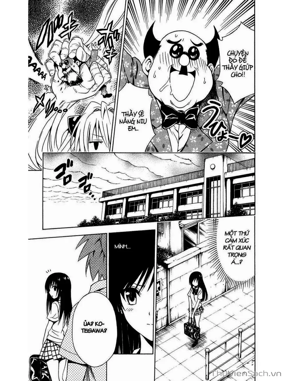 Truyện Tranh Bóng Tối Hoàng Kim - To Love Ru Darkness trang 8