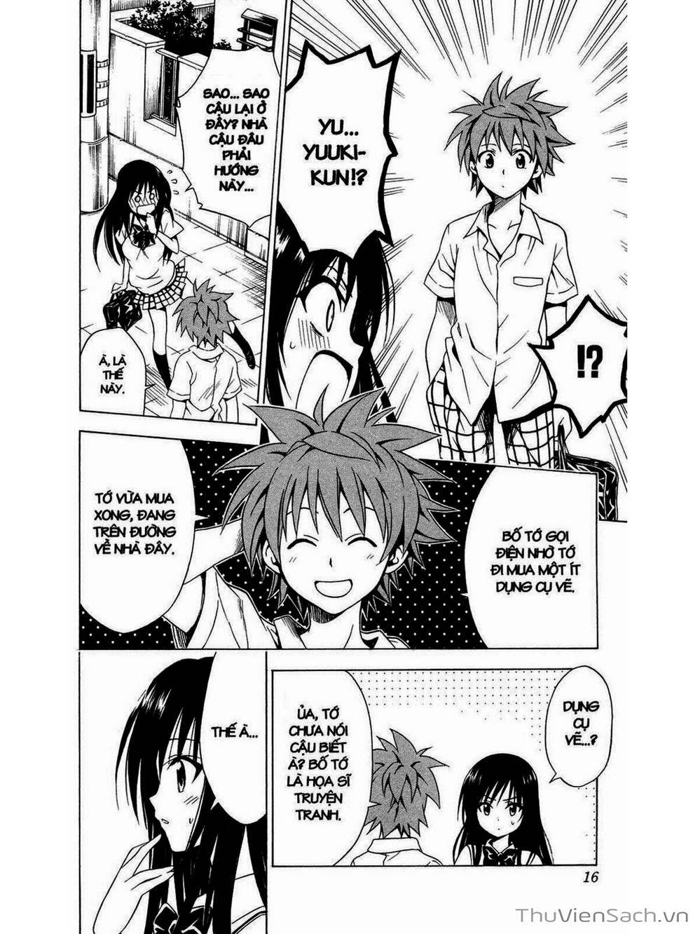 Truyện Tranh Bóng Tối Hoàng Kim - To Love Ru Darkness trang 8