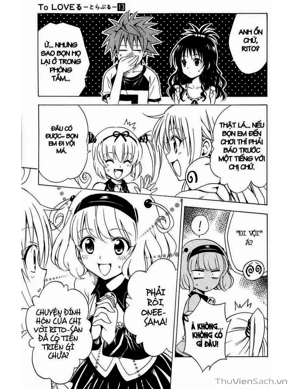 Truyện Tranh Bóng Tối Hoàng Kim - To Love Ru Darkness trang 8