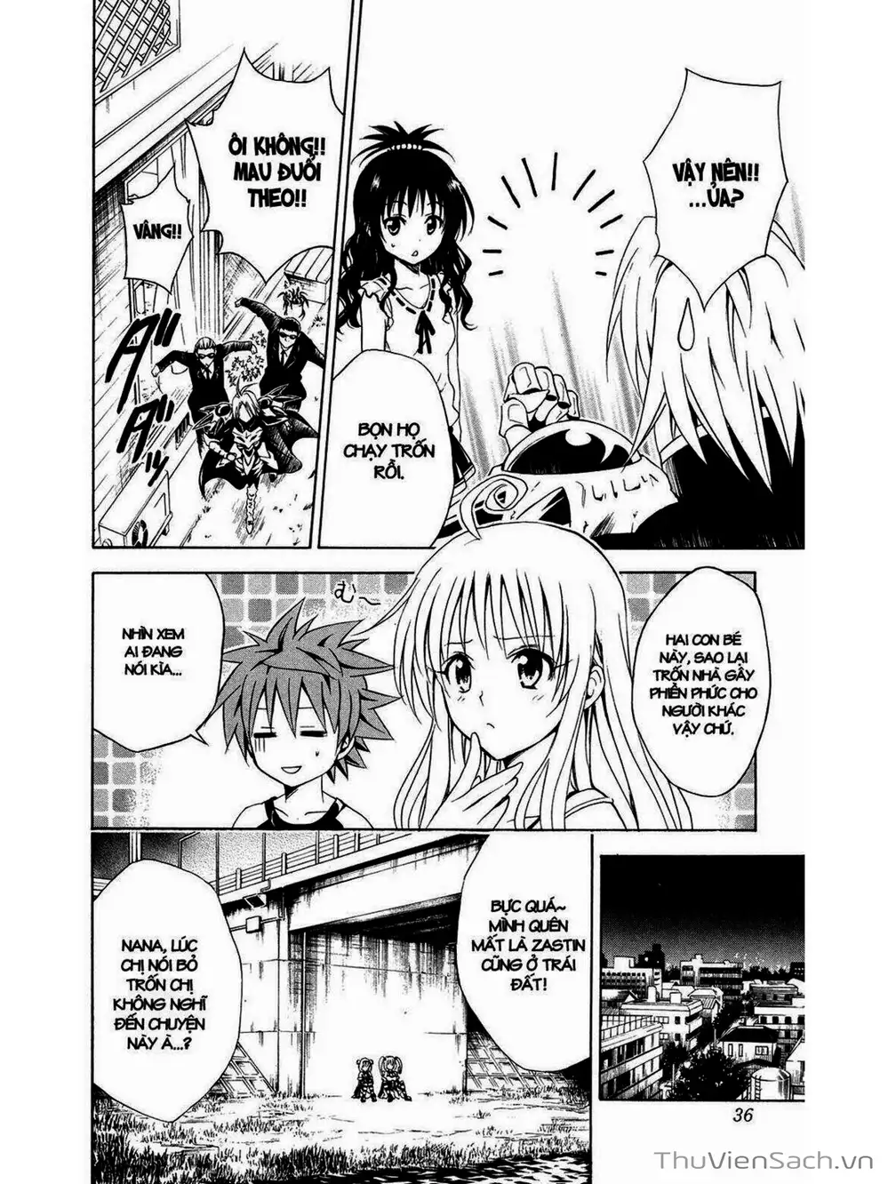 Truyện Tranh Bóng Tối Hoàng Kim - To Love Ru Darkness trang 8