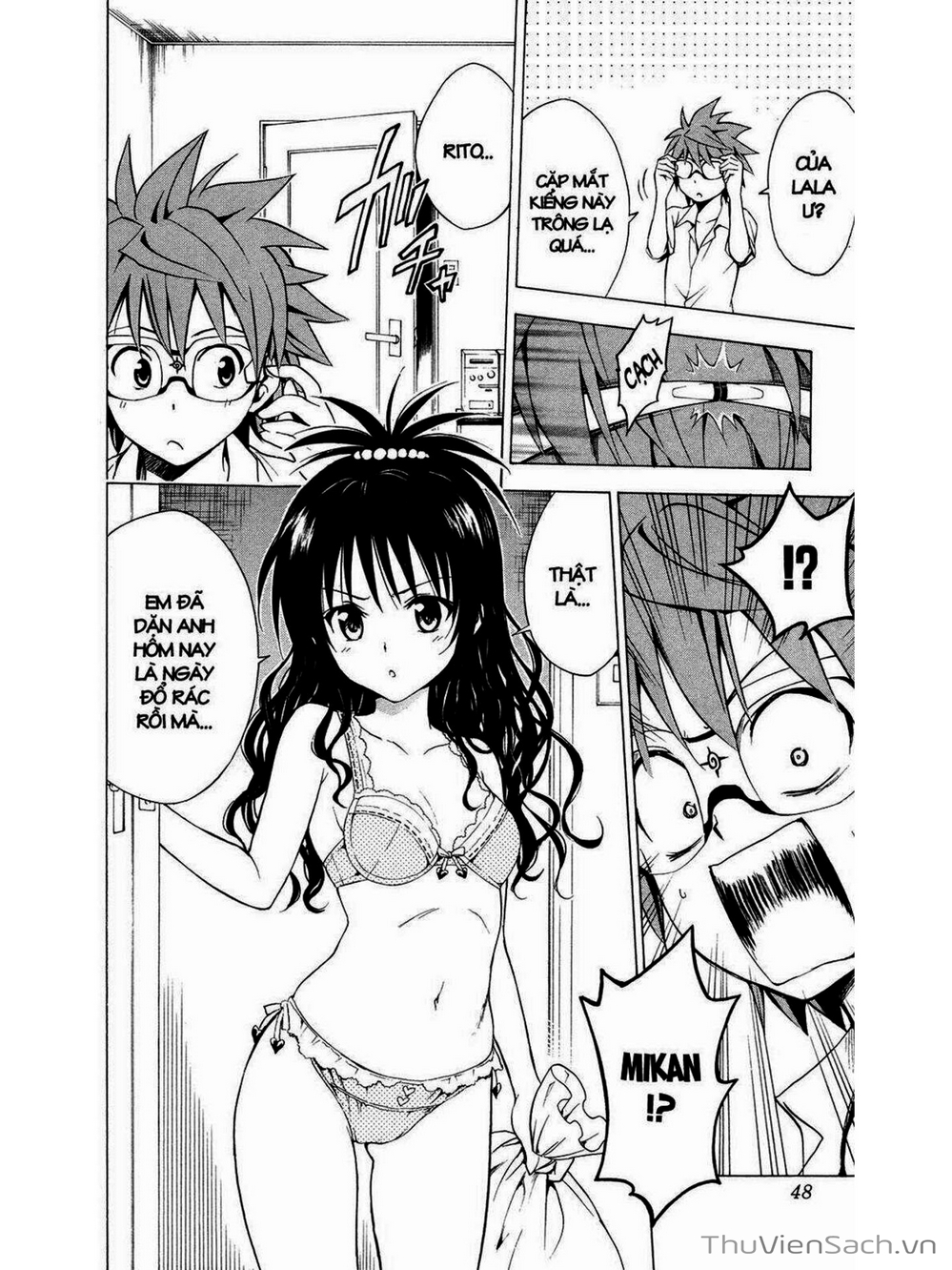 Truyện Tranh Bóng Tối Hoàng Kim - To Love Ru Darkness trang 8