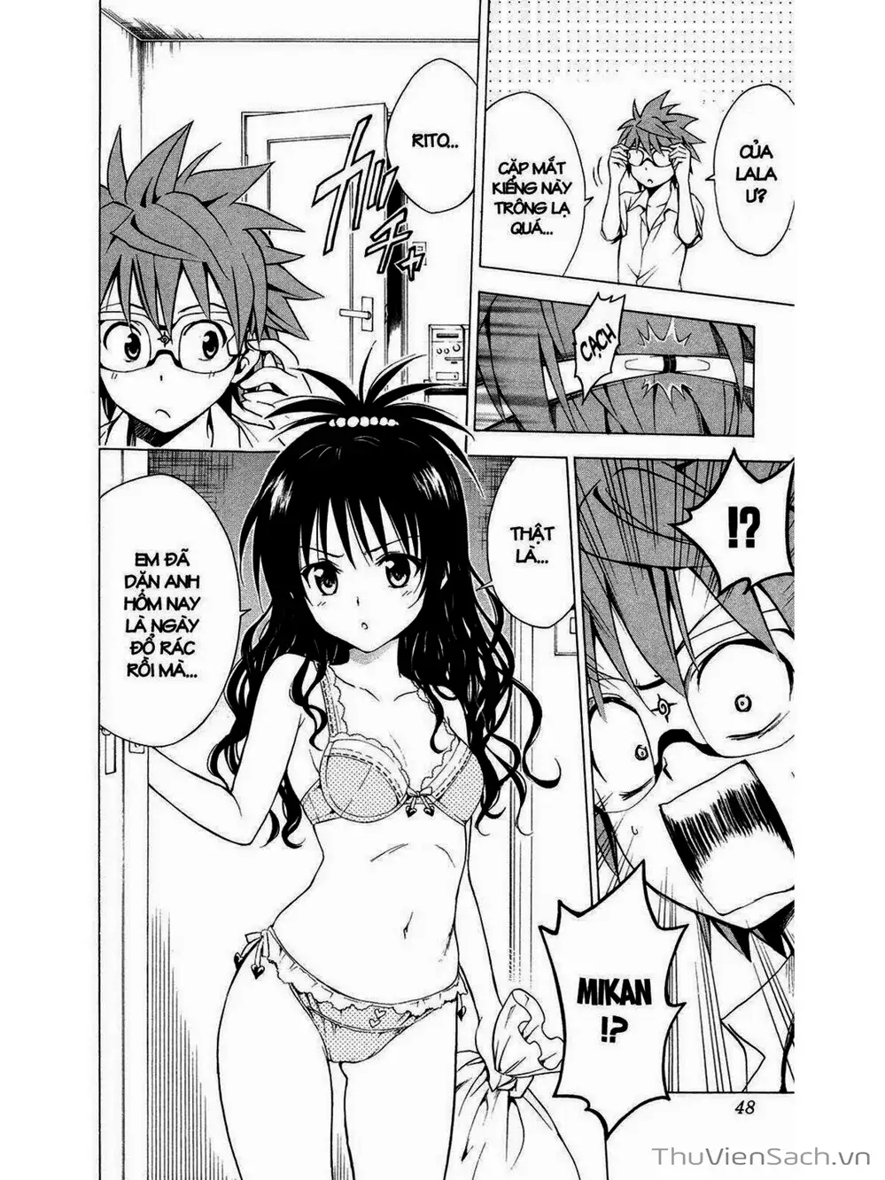 Truyện Tranh Bóng Tối Hoàng Kim - To Love Ru Darkness trang 8